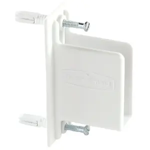 Rubbermaid 1950472 Wardrobe Wall Bracket White