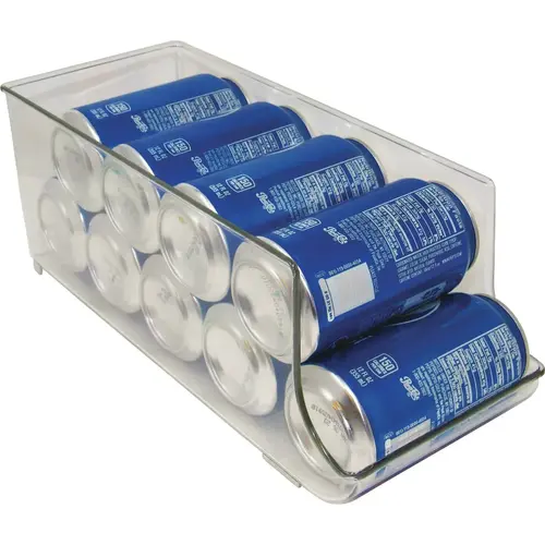 Clear-ly Organized Fridge Beverage Can Dispenser