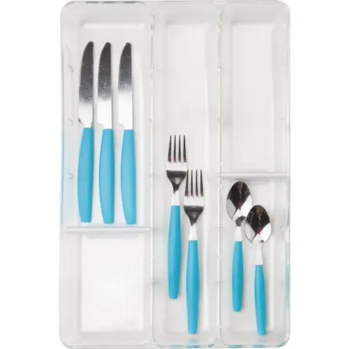 Clear Custom Compartment Drawer Organizer Tray