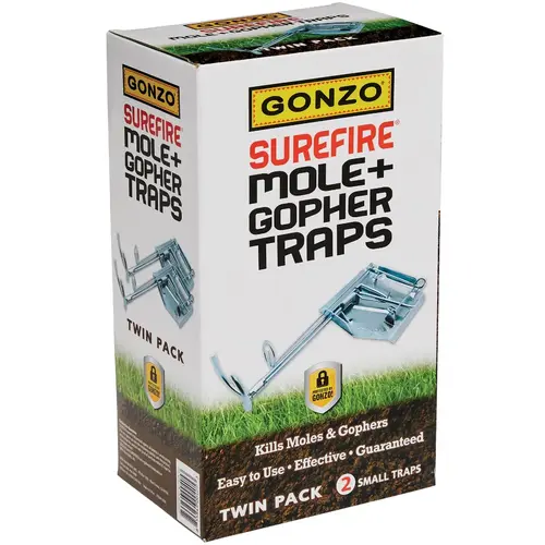 Surefire Cinch Mole & Gopher Trap - pack of 2