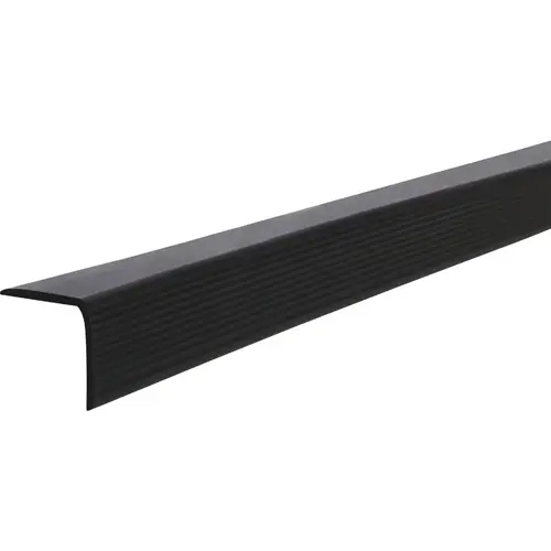 Building Products 36 In. Black Vinyl Stair Nosing