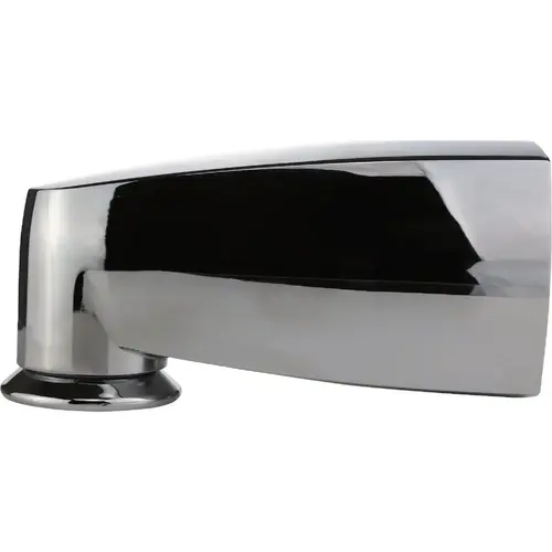 6 In. Chrome Pull-Down Diverter Tub Spout For Delta 6 In. Chrome Pull-Down Diverter Tub Spout For Delta