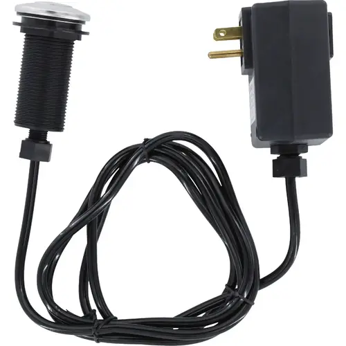 Top Mount Air Switch for Garbage Disposals with Chrome Button