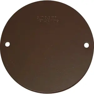 Southwire WRCBB-UPC Round Weatherproof Bronze Blank Cover