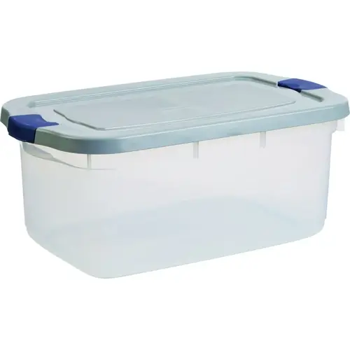 Roughneck 50 Qt./47.3L Clear Storage Tote