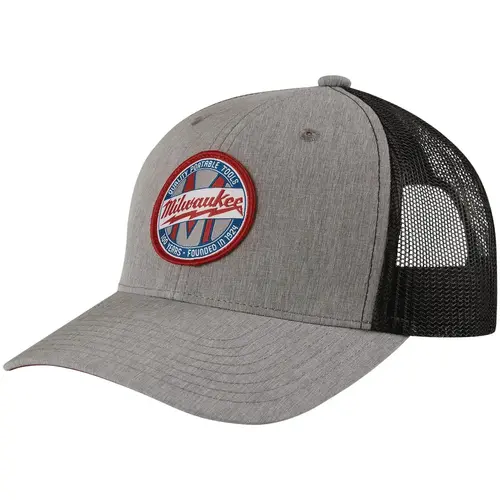 100th Anniversary Logo Hat, Adjustable Snapback Gray
