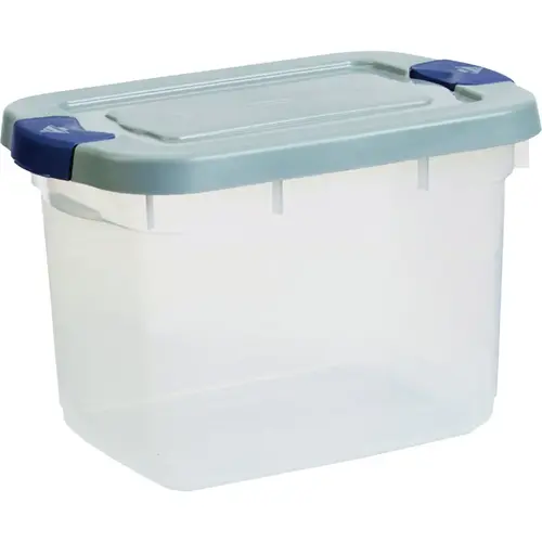 Roughneck 19 Qt./18L Clear Storage Tote