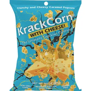 KrackCorn 38959 8.5 Oz. Caramel Popcorn with Cheddar Cheese