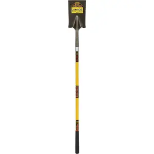 Structron 49553 S600 Power 48 In. Fiberglass Handle Square Point Garden Spade