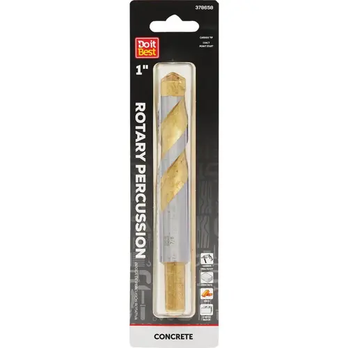 1 In. x 6 In. Rotary Percussion Masonry Drill Bit 1 In. x 6 In. Rotary Percussion Masonry Drill Bit