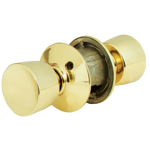 Bell Bright Brass Hall & Closet Door Knob Bell Bright Brass Hall & Closet Door Knob