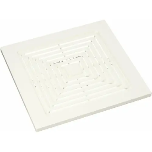Replacement Grille for 688 Bathroom Exhaust Fan White