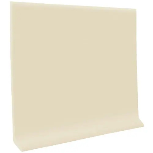 4 In. x 20 Ft. Roll Almond Vinyl Self-Stick Wall Cove Base