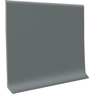 ROPPE HC40C53P150 4 In. x 120 Ft. Roll Dark Gray Vinyl Dryback Wall Cove Base
