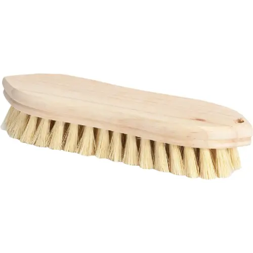9 In. Tampico Bristle Hardwood Scrub Brush