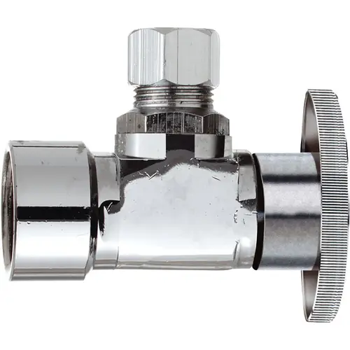 1/2 In. FIP x 1/2 In. OD Quarter Turn Angle Valve 1/2 In. FIP x 1/2 In. OD Quarter Turn Angle Valve