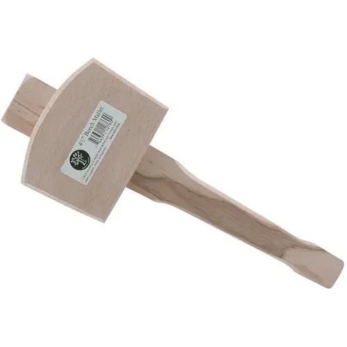 Large 15 Oz. Carpenter Mallet with Beechwood Handle
