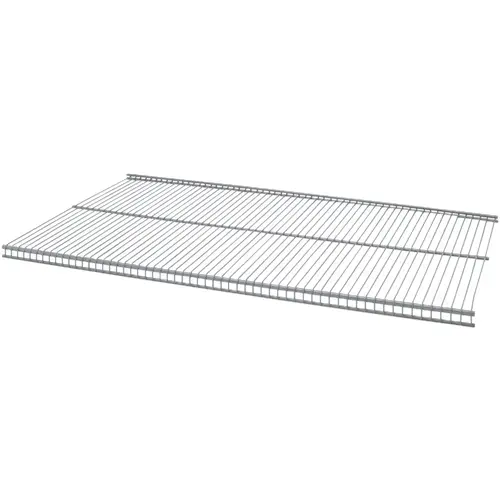 FreedomRail 3 Ft. W. x 12 in. D Profile Ventilated Closet Shelf, Nickel