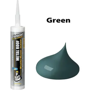 Titebond 61781A Weathermaster 10 Oz. Green Metal Roof Sealant