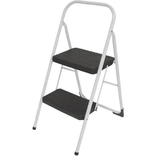 Big Step 2-Step Folding Step Stool Cool Gray/Black