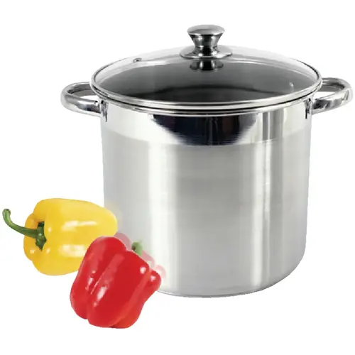 16 Qt. Stainless Steel Stockpot Silver
