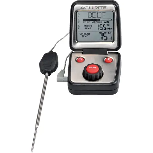 Acu-Rite Audible Digital Probe Cooking Kitchen Thermometer Acu-Rite Audible Digital Probe Cooking Kitchen Thermometer