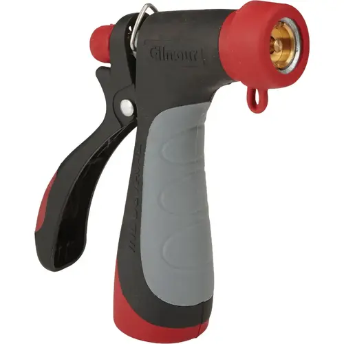 Pro Metal 160 Degree Hot Water Pistol Nozzle, Red & Black Pro Metal 160 Degree Hot Water Pistol Nozzle, Red & Black
