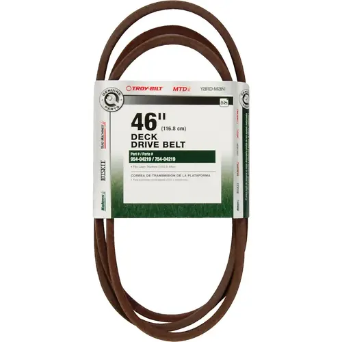 46 In. Tractor Deck Belt 46 In. Tractor Deck Belt