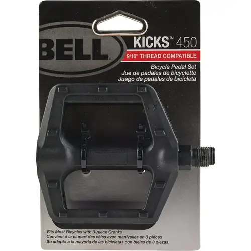 Bell 9/16 In. Replacement Bicycle Pedal Bell 9/16 In. Replacement Bicycle Pedal