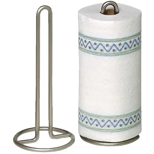 Euro Paper Towel Holder Satin Nickel Euro Paper Towel Holder Satin Nickel