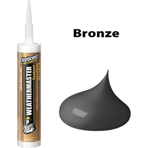 WeatherMaster 10 Oz. Polymer Sealant, 44051 Bronze