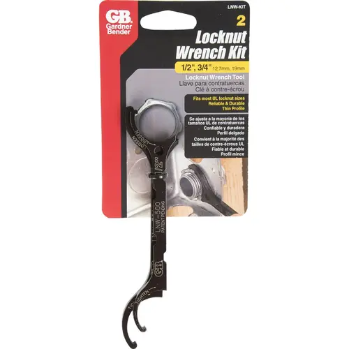 Locknut Wrench Kit (2-Piece) Locknut Wrench Kit (2-Piece)