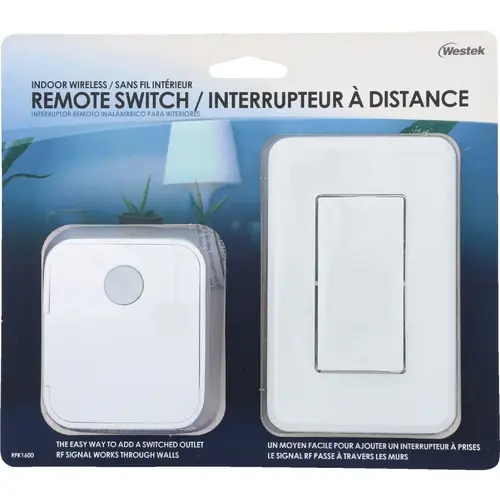 100 Ft. Range 12V 240W Wireless Switch White 100 Ft. Range 12V 240W Wireless Switch White
