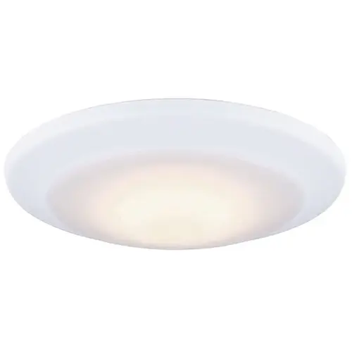 6 In. White LED Disc Flush Mount Light Fixture