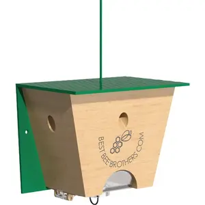 Best Bee Brothers LLC TRB10004 Reusable Outdoor Carpenter Bee Trap