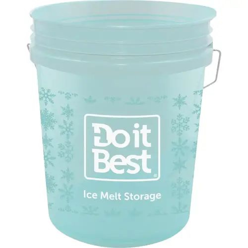 5 Gal. Blue Ice Melt Bucket 5 Gal. Blue Ice Melt Bucket