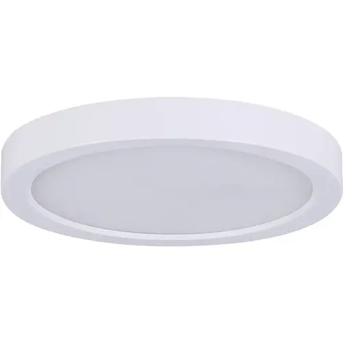 7 In. White LED Disc Flush Mount Light Fixture 7 In. White LED Disc Flush Mount Light Fixture