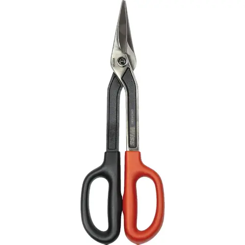 V19N Tinner Snip, 13 in OAL, Compound Cut, Steel Blade, Cushion-Grip Handle, Red Handle V19N Tinner Snip, 13 in OAL, Compound Cut, Steel Blade, Cushion-Grip Handle, Red Handle