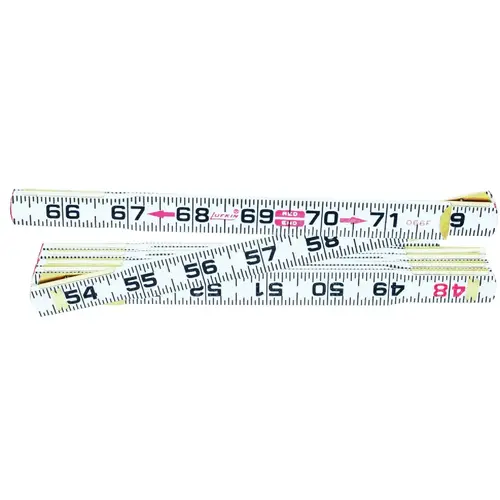 Lufkin 6 Ft. x 5/8 In. Flat Reading Folding Rule Lufkin 6 Ft. x 5/8 In. Flat Reading Folding Rule