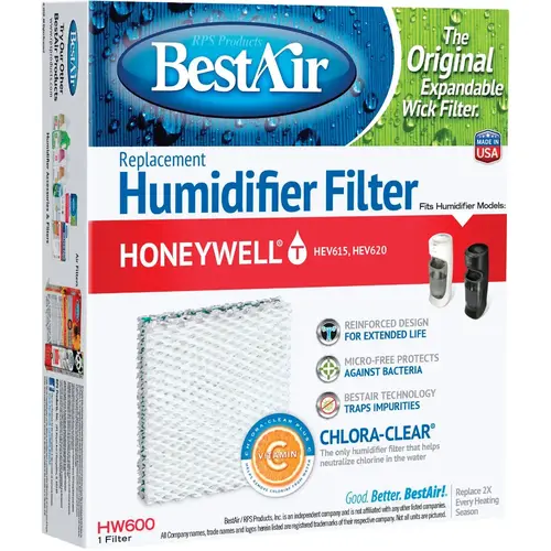 Extended Life PDQ-3 Humidifier Wick Filter