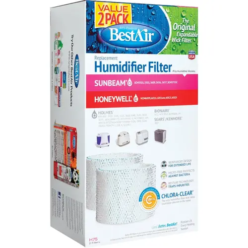 Best Air Replacement Floor Humidifier Wick Filter - pack of 2