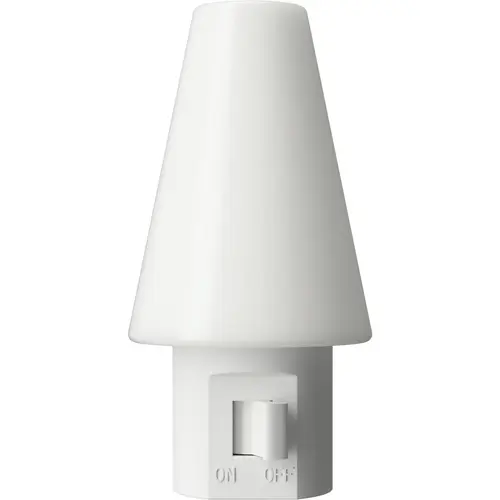 White Plug-In LED Night Light White Plug-In LED Night Light