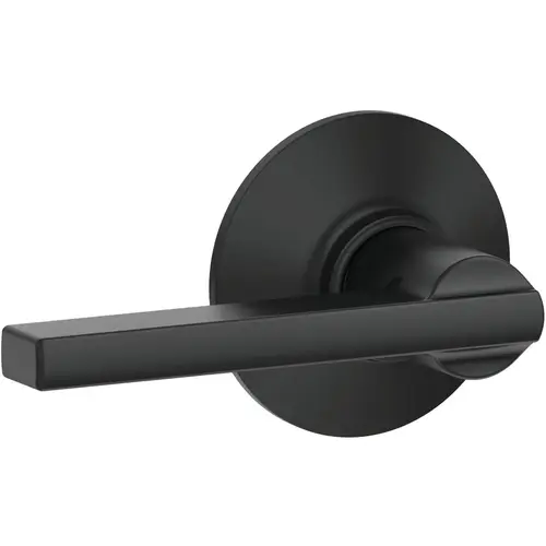 F Series Latitude Matte Black Passage Door Lever F Series Latitude Matte Black Passage Door Lever