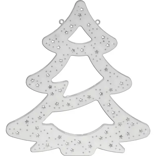 16 In. H. Flashing Multi LED Lighted Christmas Tree