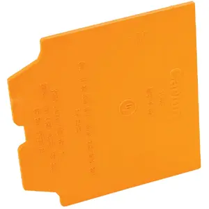 Carlon SCDIVS 2-Gang PVC Low-Voltage Divider Plate
