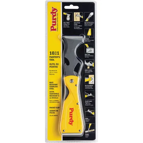 Premium Multi-Utility 10-in-1 Folding Prep Tool Yellow