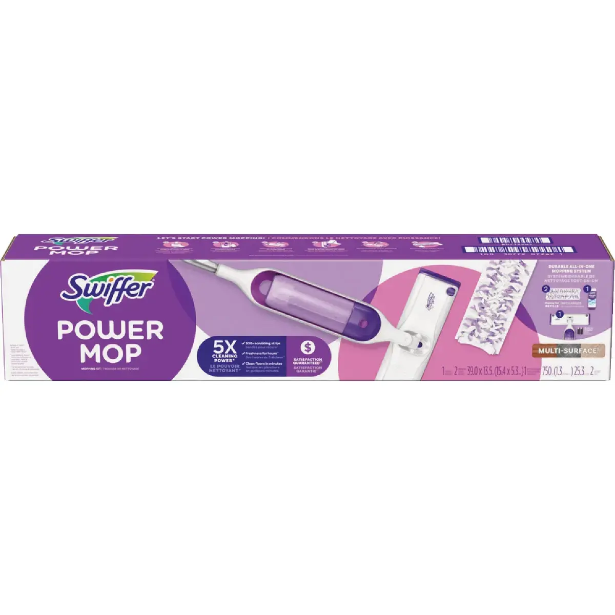 SWIFFER PowerMop Multi-Surface Mop Kit 3077207242