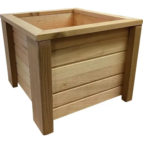 15 In. Cedar Deck Box Tan 15 In. Cedar Deck Box Tan