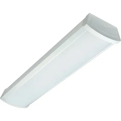 Nuvo 2 Ft. 1600 Lm. LED Wraparound Light Fixture White Nuvo 2 Ft. 1600 Lm. LED Wraparound Light Fixture White