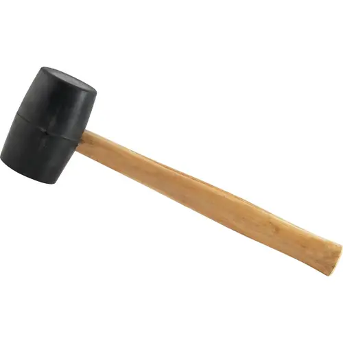 16 Oz. Rubber Mallet with Hardwood Handle 16 Oz. Rubber Mallet with Hardwood Handle